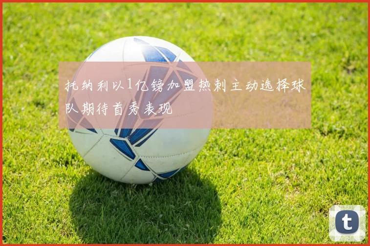 托纳利以1亿镑加盟热刺主动选择球队期待首秀表现