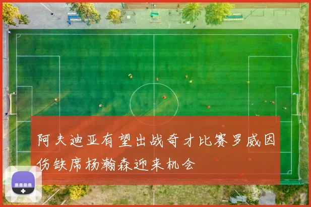 阿夫迪亚有望出战奇才比赛罗威因伤缺席杨瀚森迎来机会